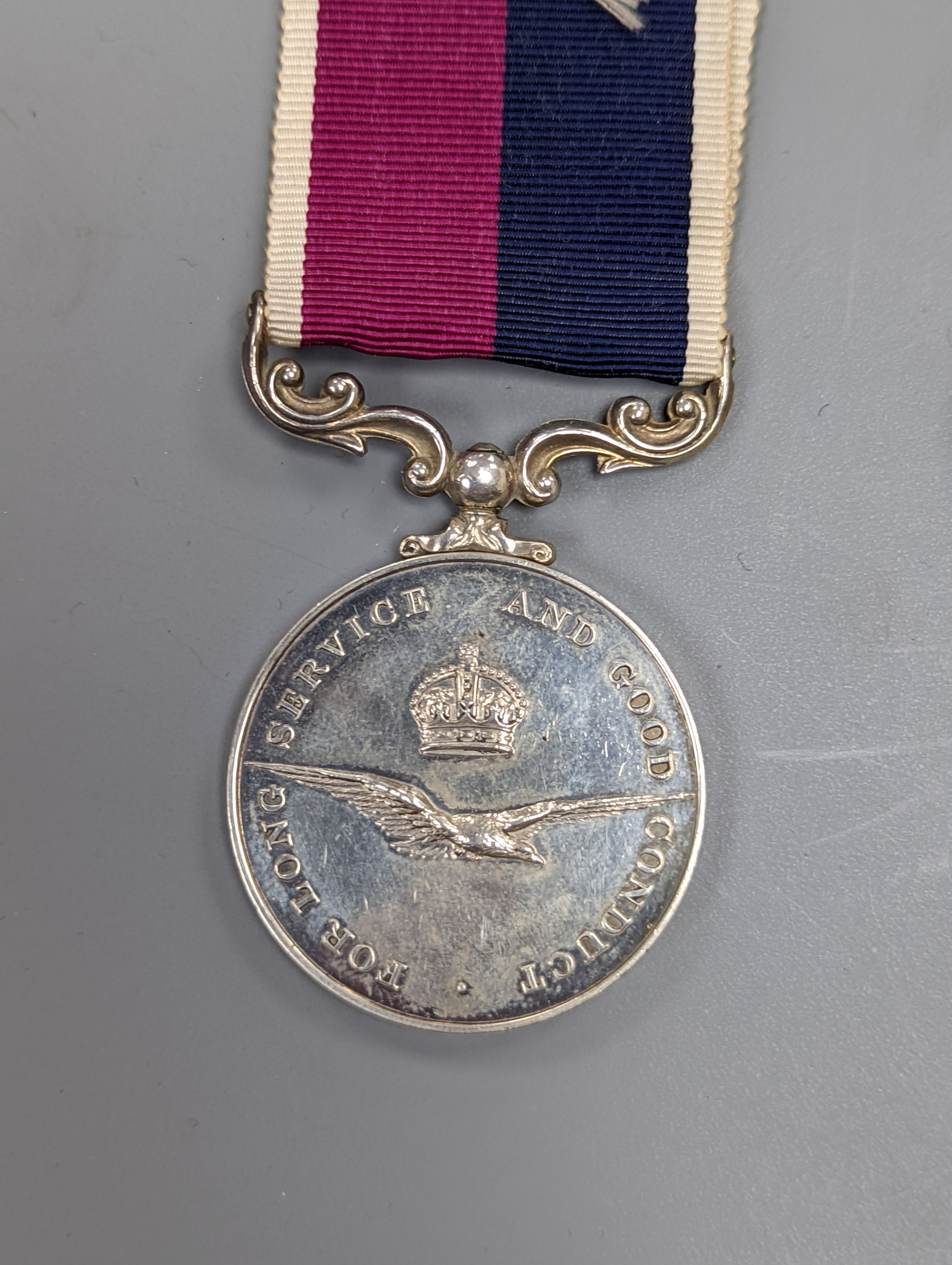 WW2 Australia Service medal and war medal, QEII Order of the British Empire medal, RAF for long service and good conduct medal, and two other medals